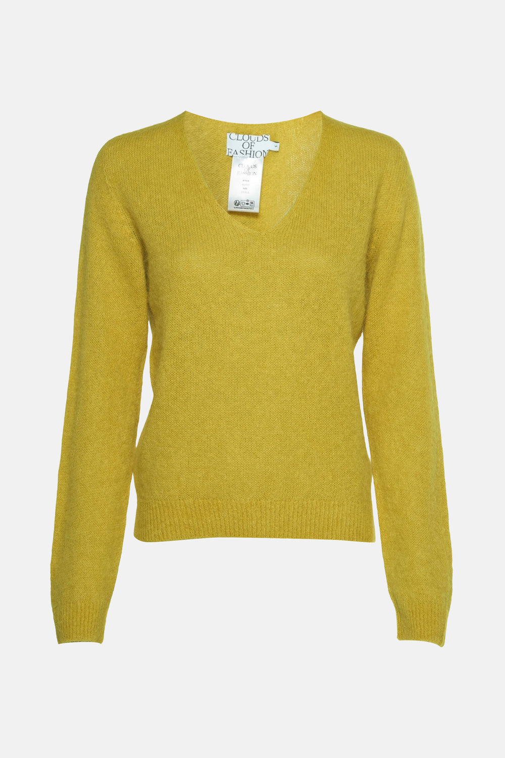 Pull col V Vert - Clouds of Fashion