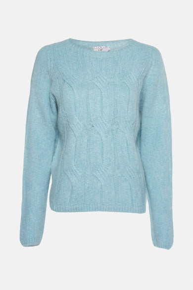Trui met ronde hals Blauw - Clouds of Fashion