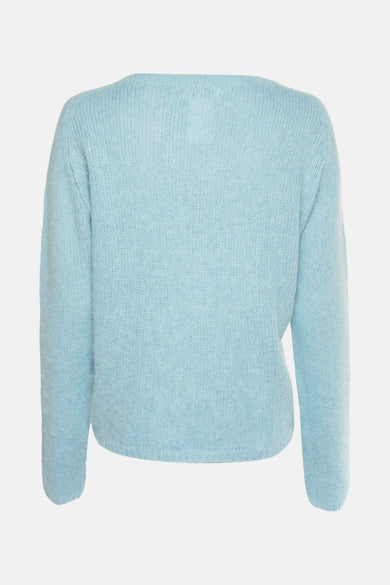 Trui met ronde hals Blauw - Clouds of Fashion
