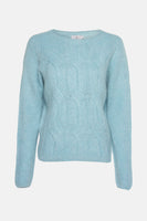 Trui met ronde hals Blauw - Clouds of Fashion