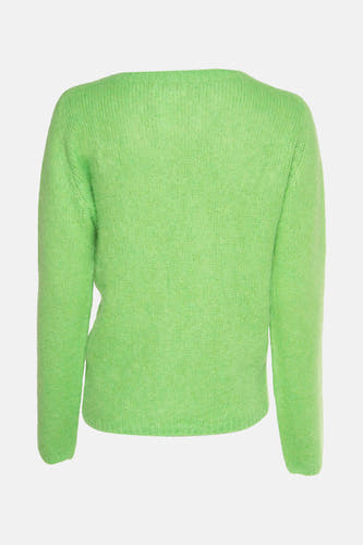 Pull à col rond - vert