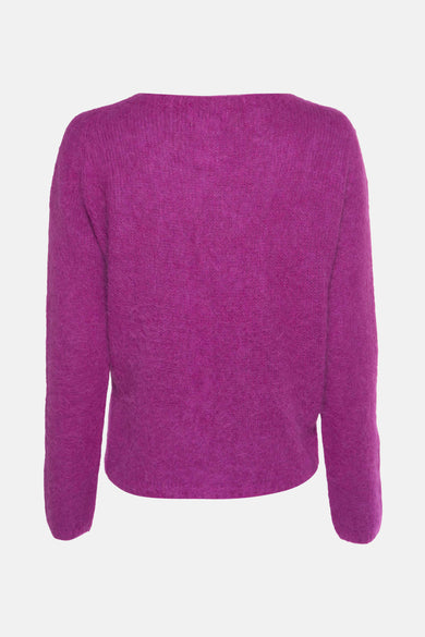 Pull col O Mauve - Clouds of Fashion