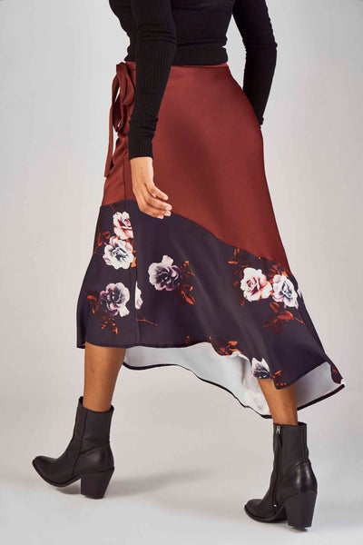 Jupe 3/4 Bordeaux - Clouds of Fashion