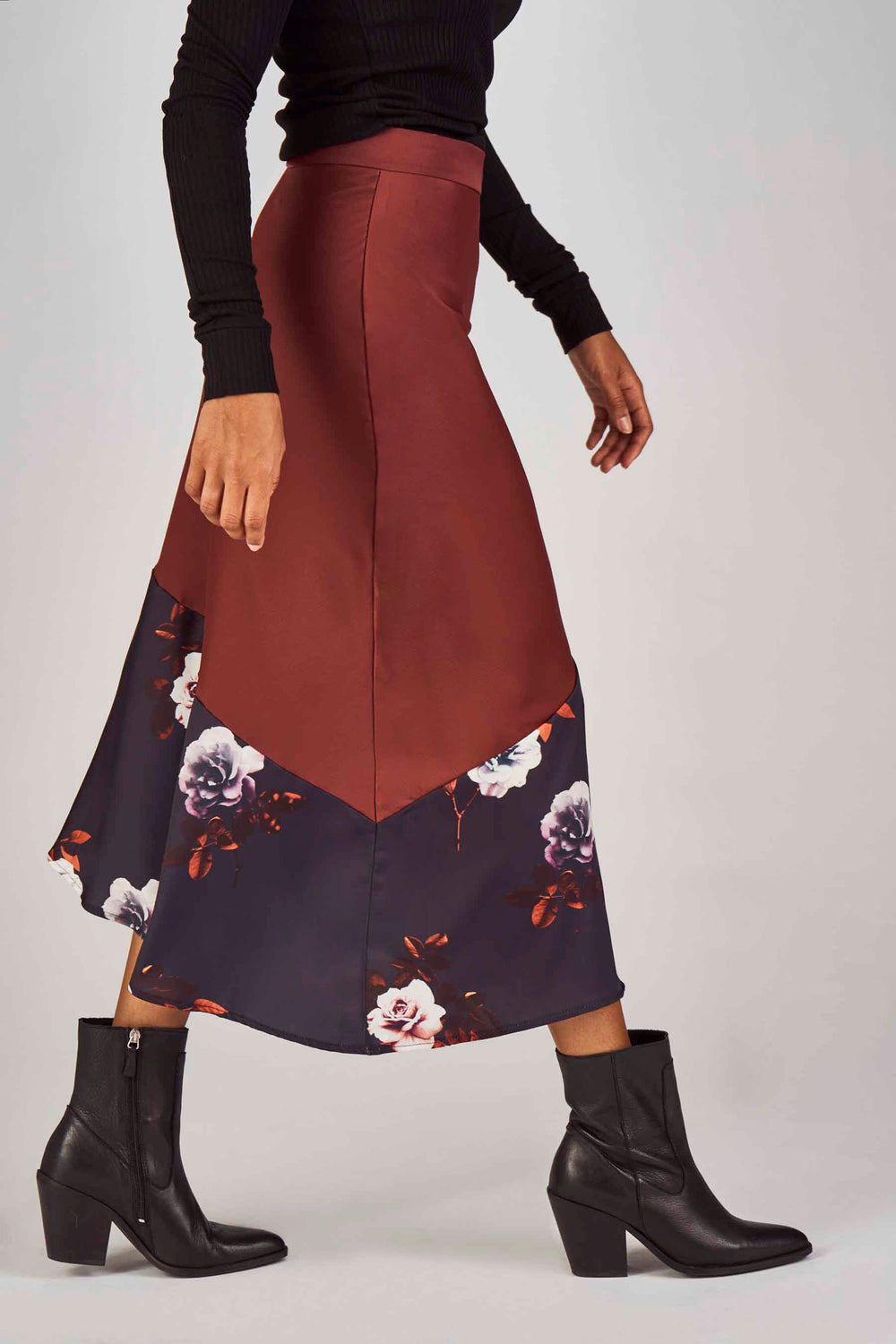 Jupe 3/4 Bordeaux - Clouds of Fashion