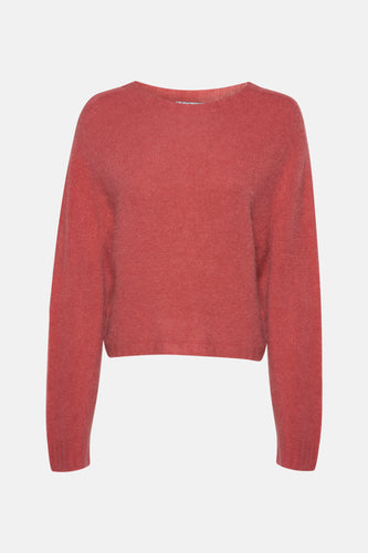 Pull à col rond - rose - Clouds of Fashion