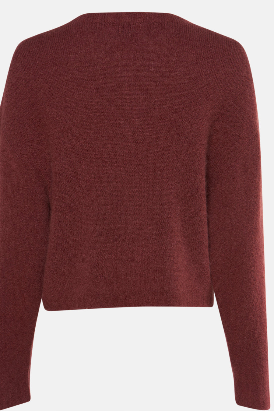 Pull à col rond - Bordeaux - Clouds of Fashion