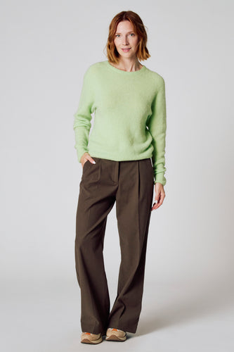 Pull met ronde hals - groen - Clouds of Fashion