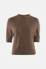 Pull col O brun - Clouds of Fashion