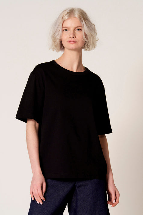 T-shirt met korte mouwen - zwart