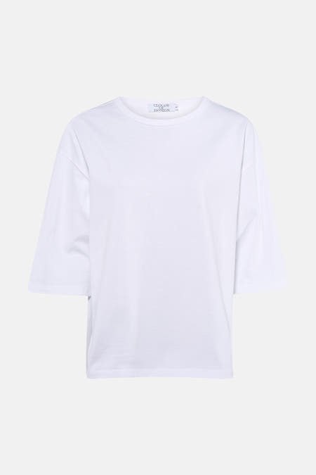 T-shirt met korte mouwen - wit
