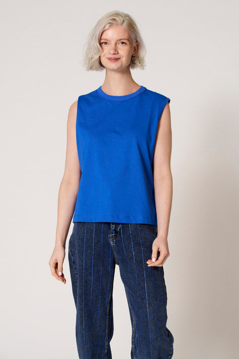Débardeur - bleu