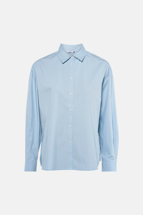 Blouse à manches longues - bleu