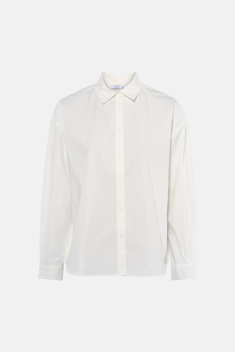 Blouse à manches longues - blanc