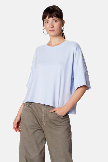 T-shirt met korte mouwen - blauw
