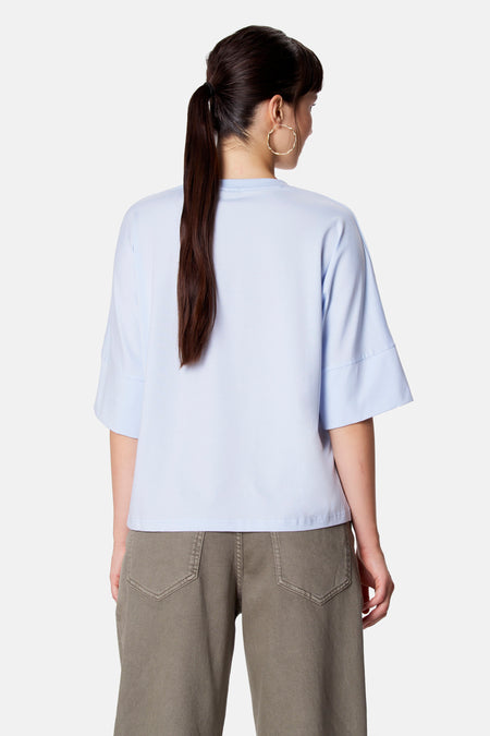 T-shirt met korte mouwen - blauw