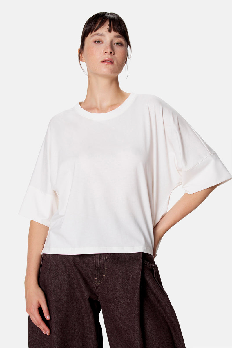T-shirt met korte mouwen - Wit