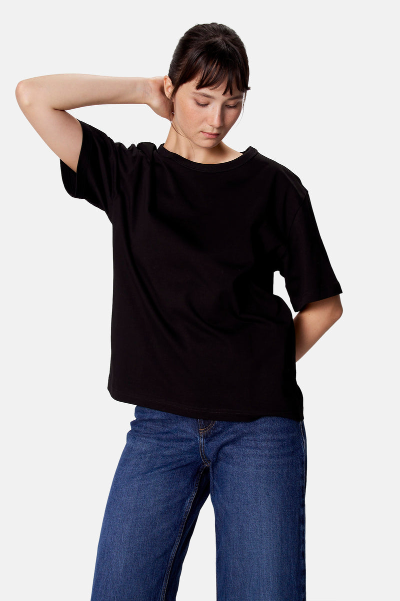 T-shirt met korte mouwen - zwart