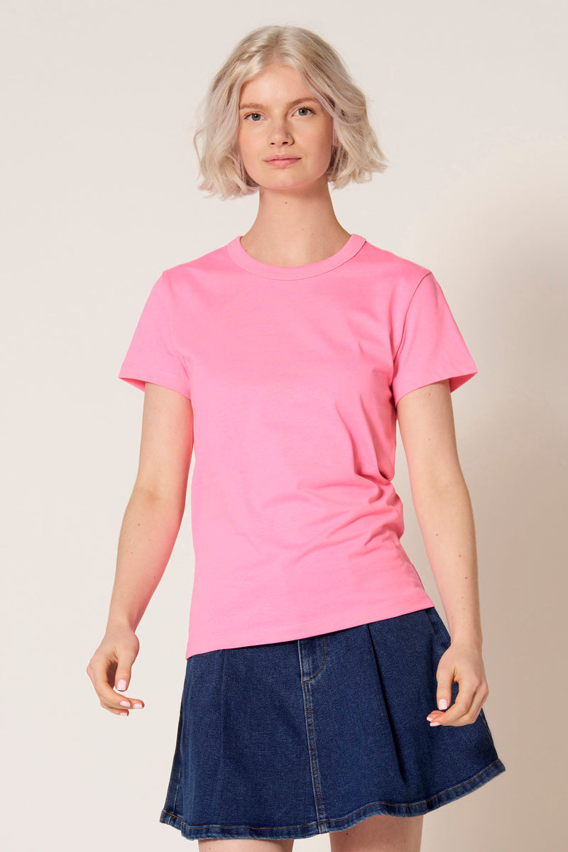 T-shirt met korte mouwen - roze