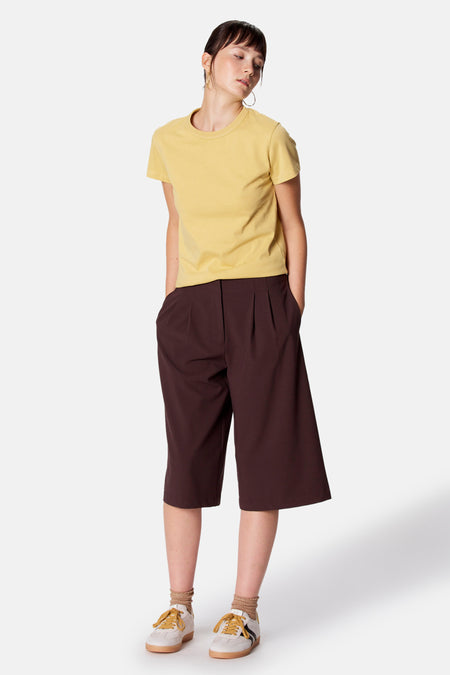 T-shirt - geel