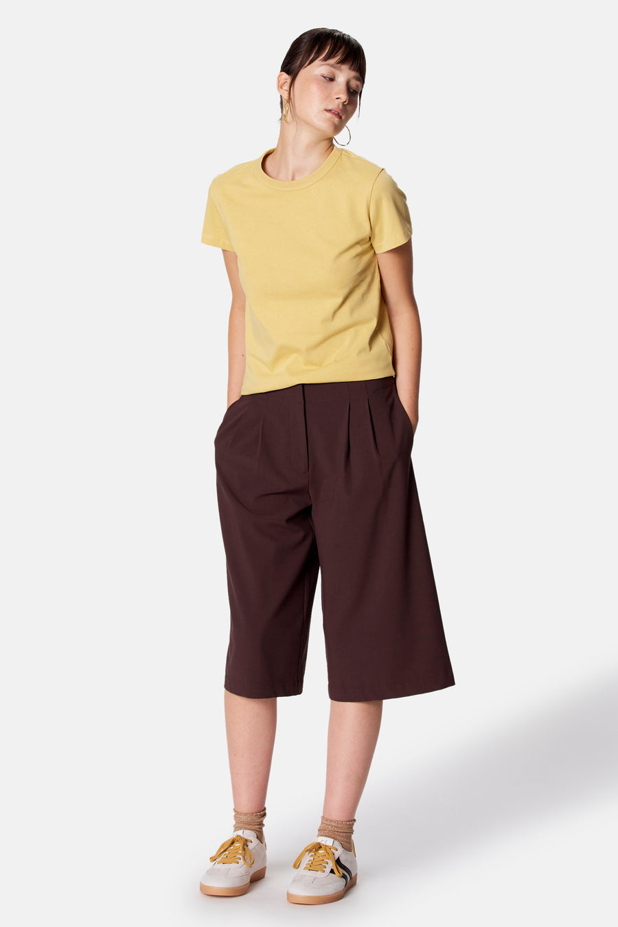 T-shirt - geel
