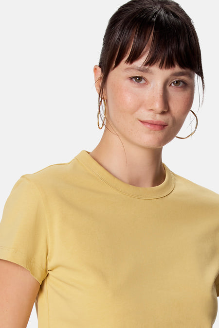 T-shirt - geel