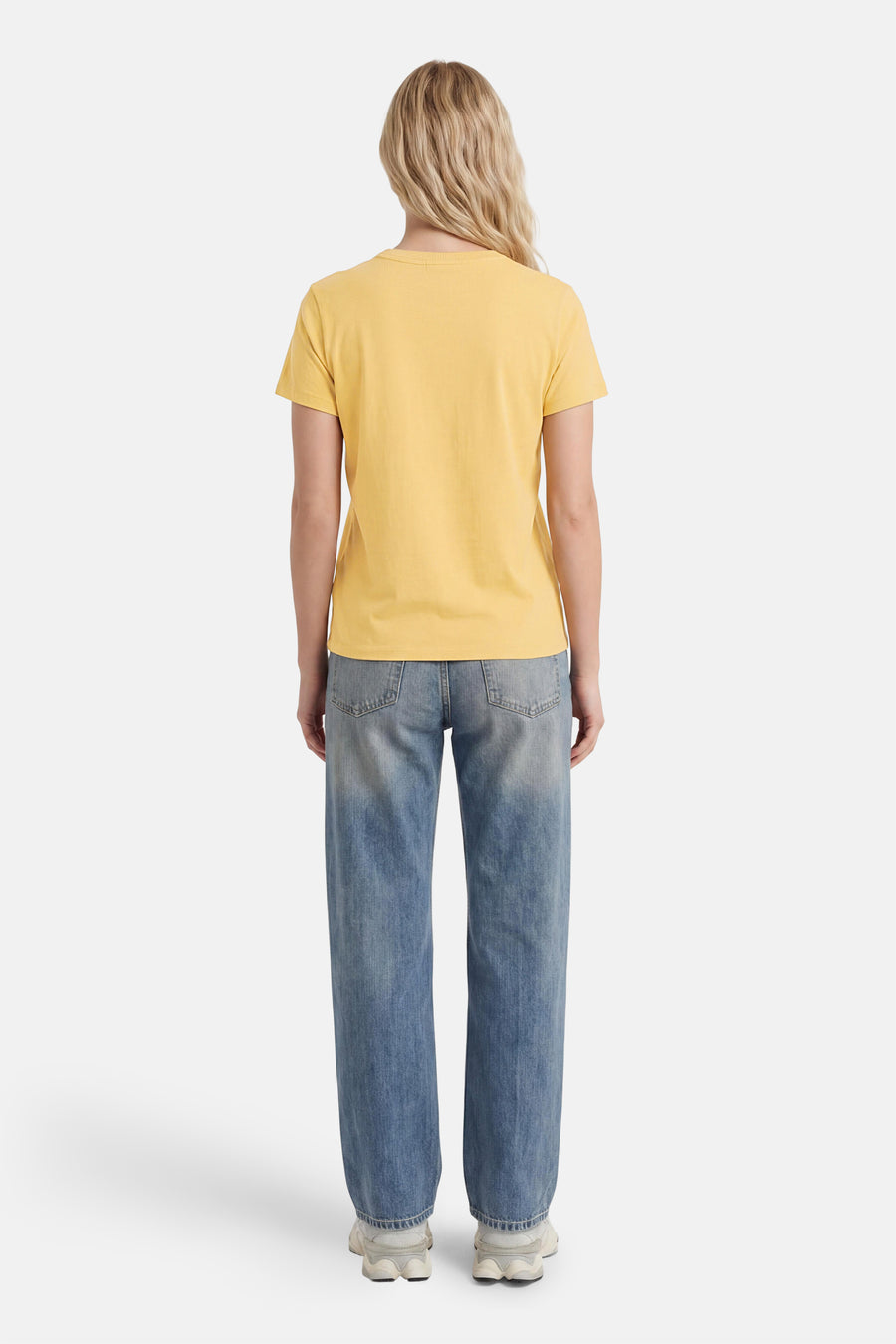 T-shirt - geel