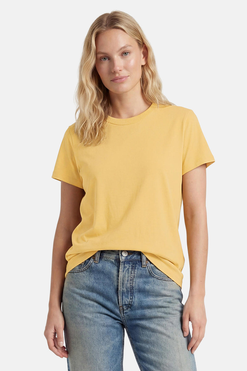 T-shirt - geel