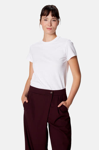 T-shirt met korte mouwen - wit