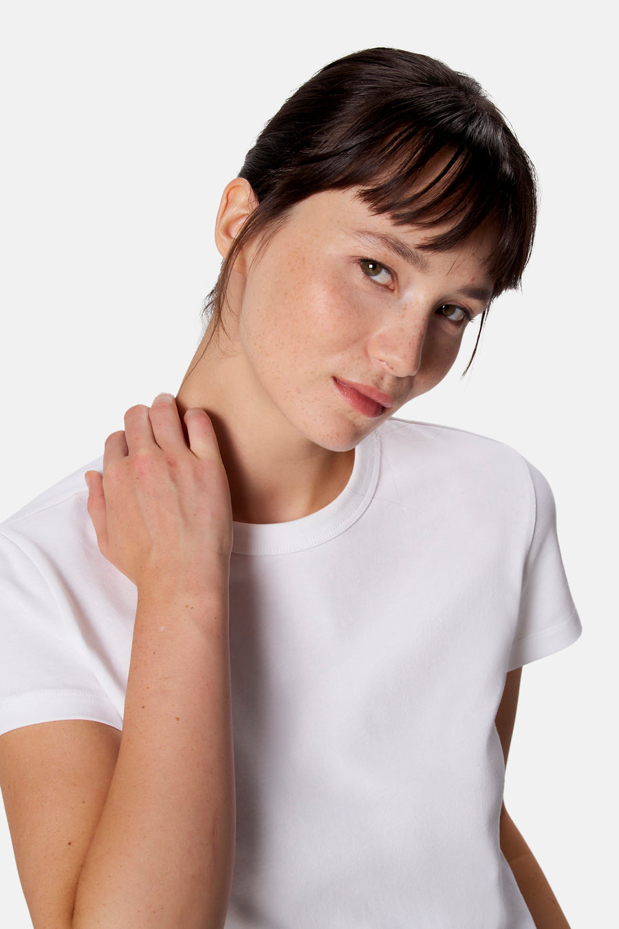 T-shirt met korte mouwen - wit
