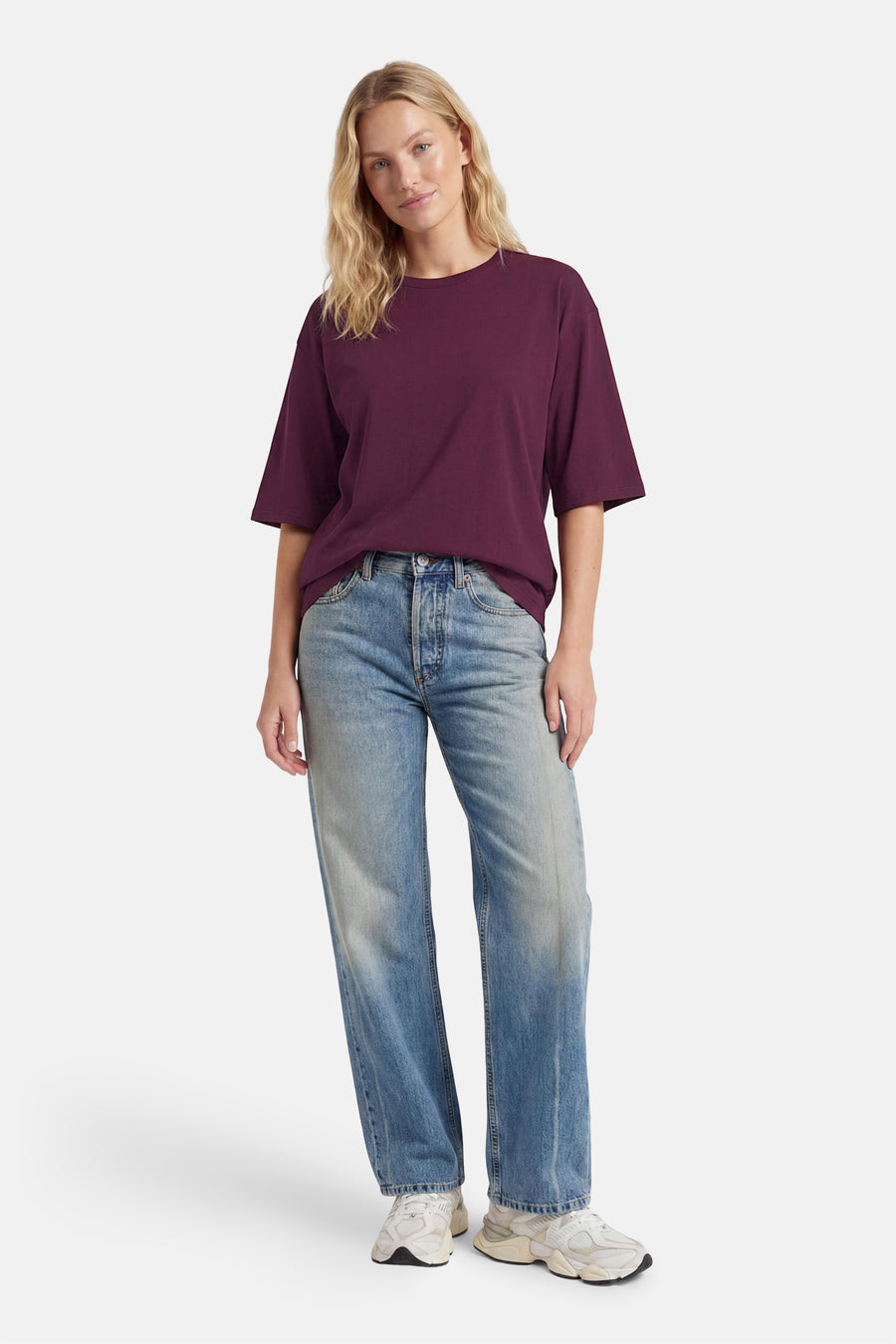 T-shirt - paars