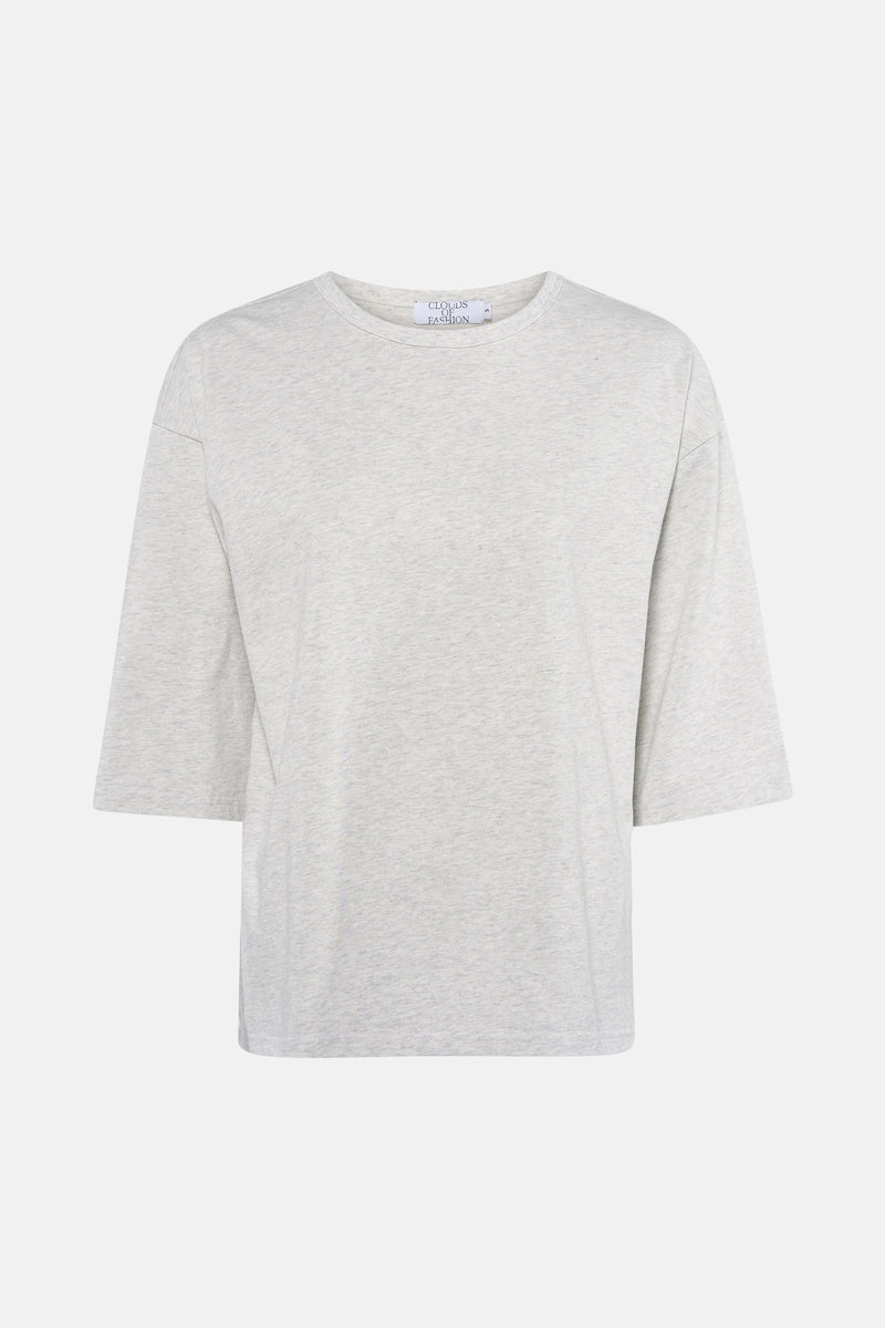 T-shirt met korte mouwen - grijs