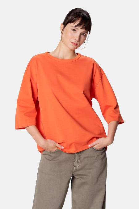 T-shirt - oranje