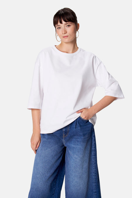 T-shirt à manches courtes - blanc