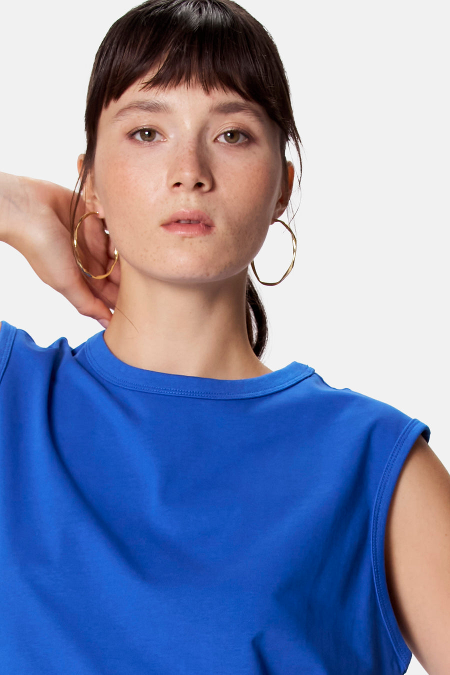 Singlet - blauw