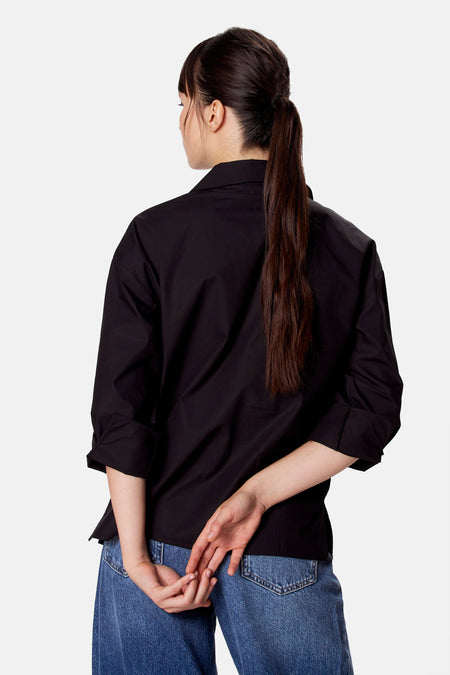 Blouse met lange mouwen - zwart