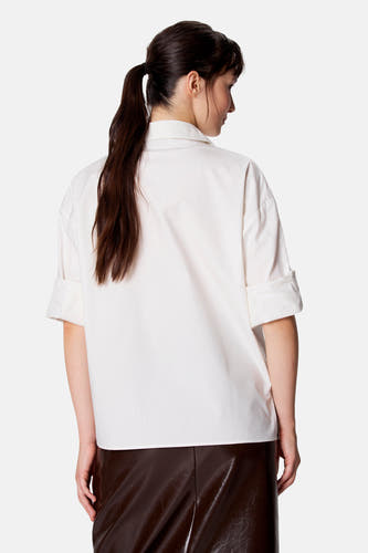 Blouse met lange mouwen - wit