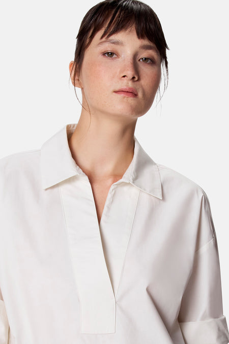 Blouse met lange mouwen - wit