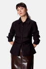 Blouse met lange mouwen - zwart