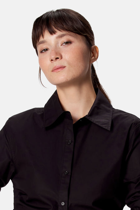 Blouse met lange mouwen - zwart