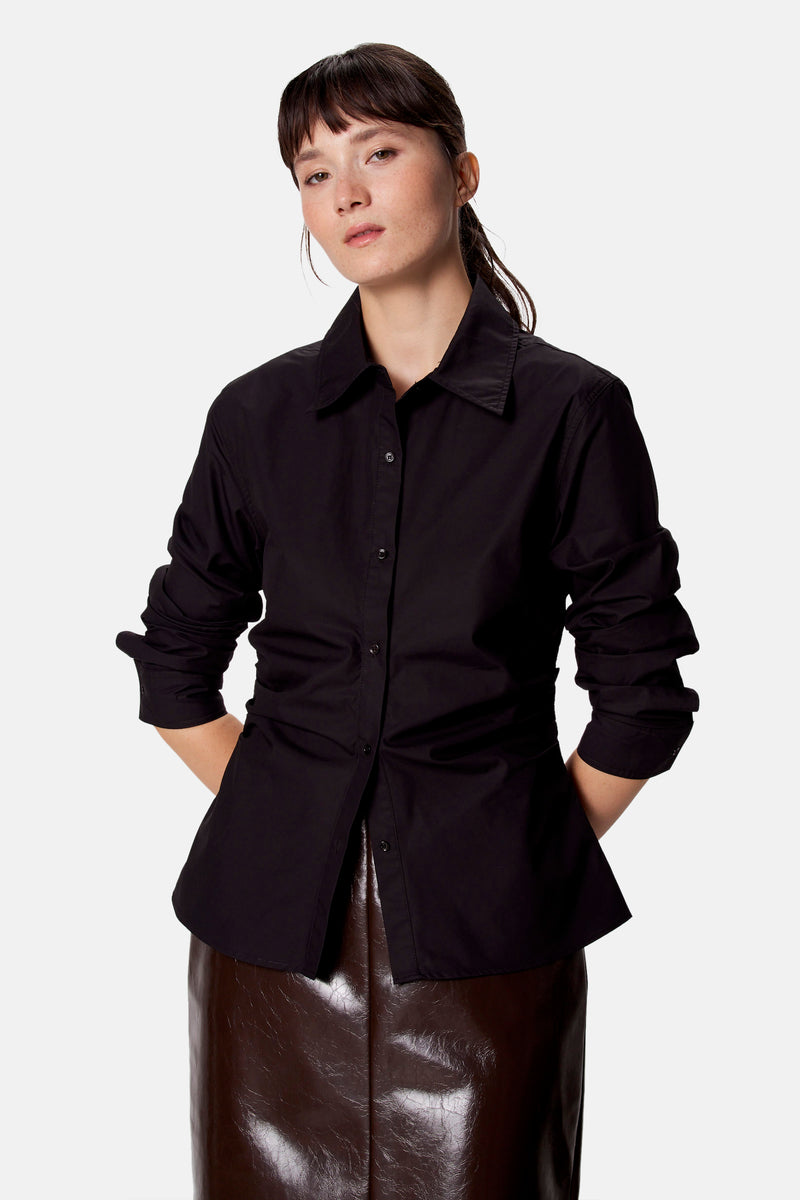 Blouse met lange mouwen - zwart