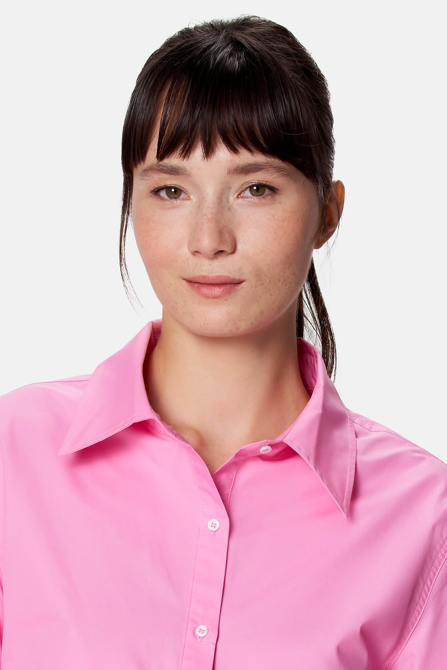Blouse met lange mouwen - roze