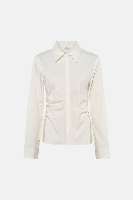 Blouse à manches longues - blanc