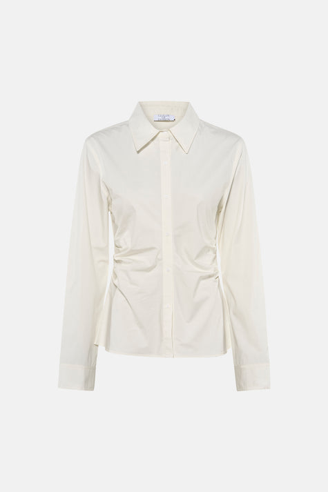 Blouse à manches longues - blanc