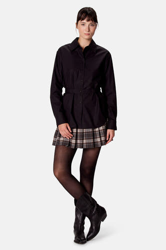 Blouse met lange mouwen - zwart
