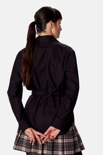 Blouse met lange mouwen - zwart