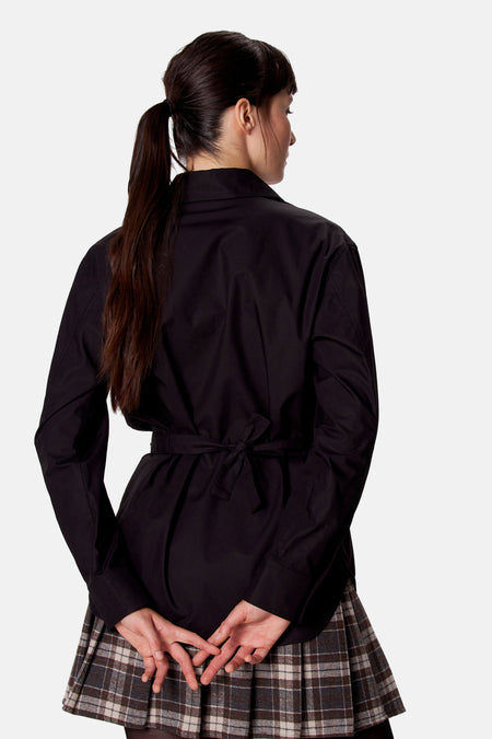 Blouse met lange mouwen - zwart