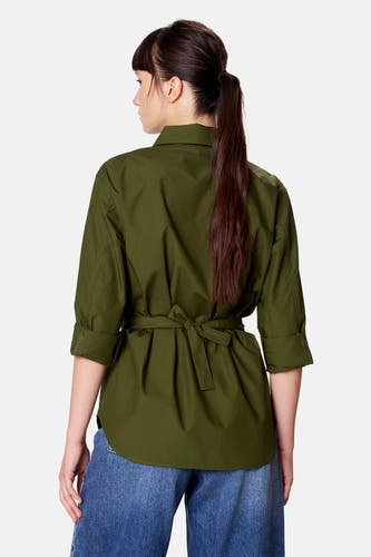 Blouse met lange mouwen - groen