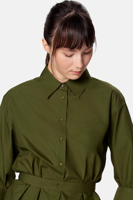 Blouse met lange mouwen - groen