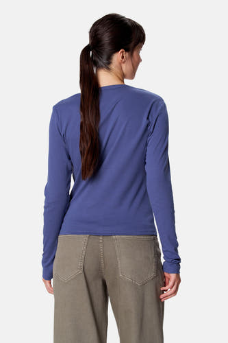 Top (lange mouwen) blauw - Clouds of Fashion
