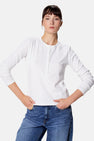 Top (lange mouwen) wit - Clouds of Fashion